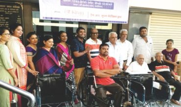 Tri-bicycle donated to needy people